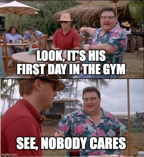 first day in the gym