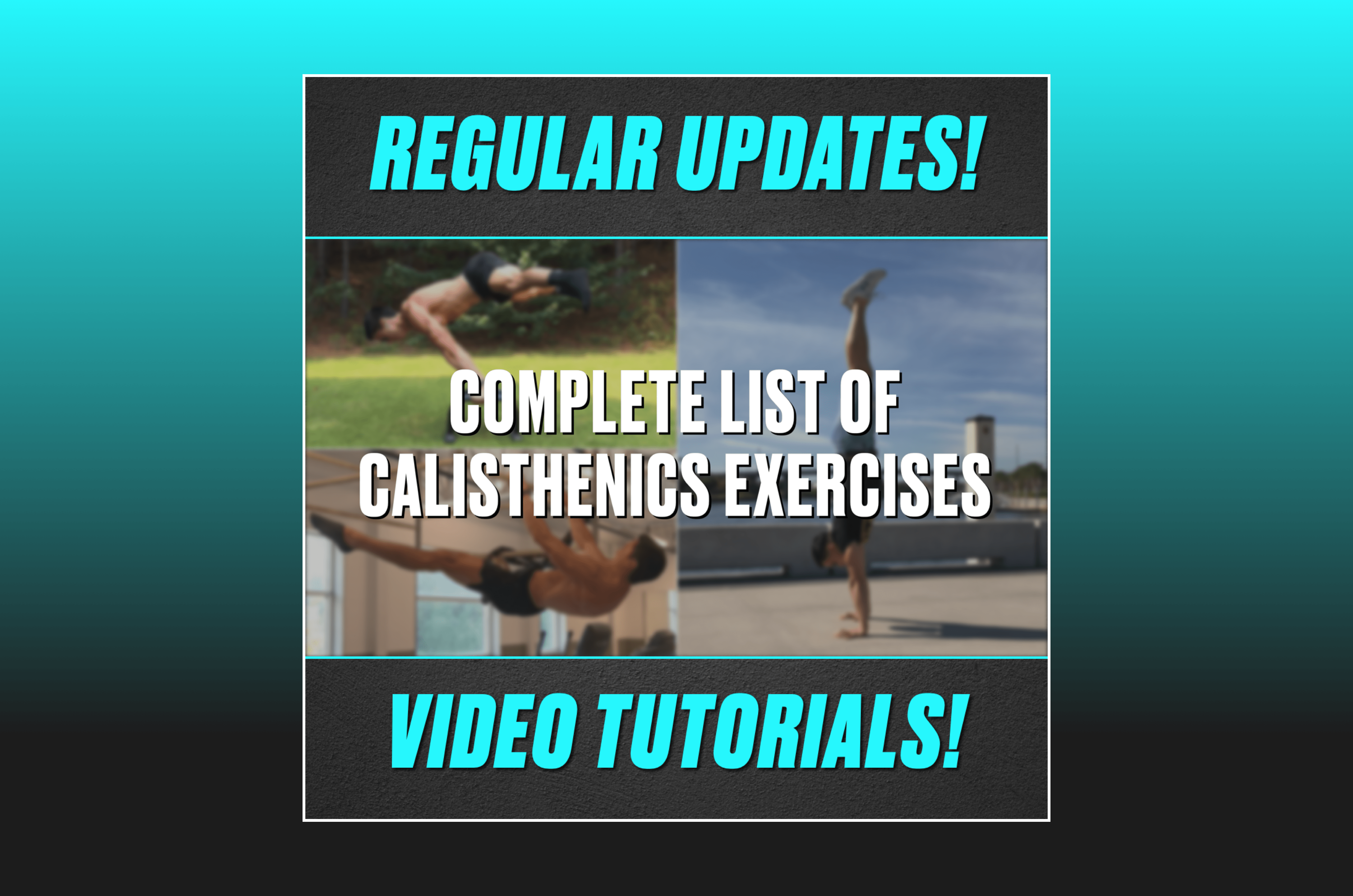 Calisthenics Master List